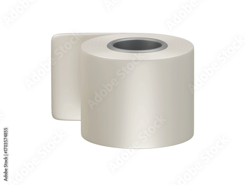 page roll icon 3d illustration render