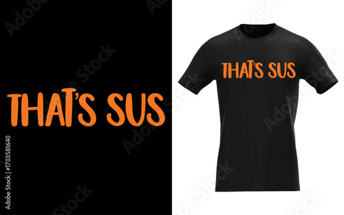 Funny imposter character design for suspicious people t shirt