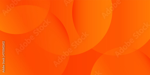 Abstract orange background with circles. vector Eps 10