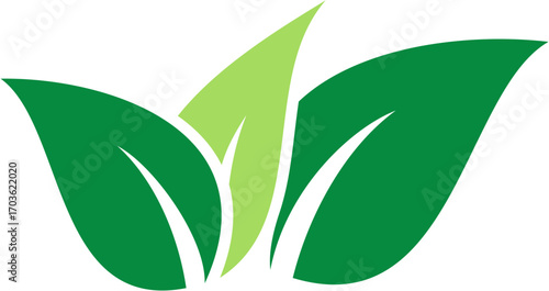 Green leaf ecology nature element vector icon, Leaf Icon