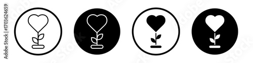 Gratitude icon collection in black and white filled and outlined style for web.