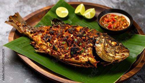 Jimbaran Grilled Fish Traditional Indonesian Food