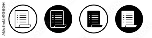 Application form icon collection in black and white filled and outlined style for web.