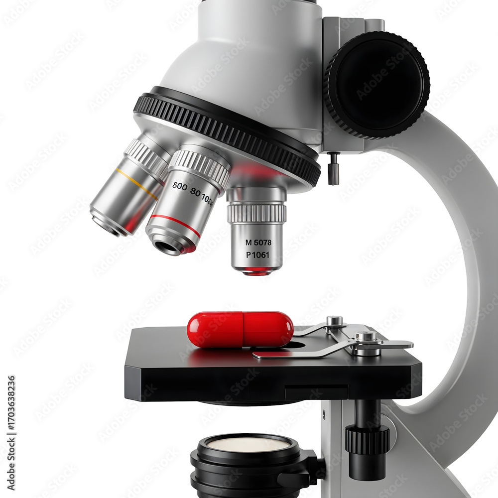 custom made wallpaper toronto digitalSymbolic research — microscope with capsule isolated on white background, PNG