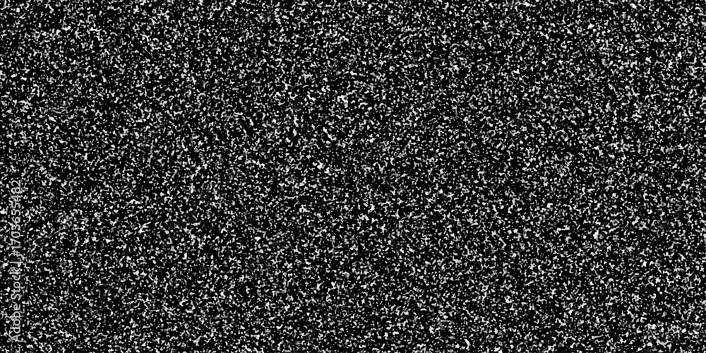 Fototapeta premium Snowfall Bokeh Lights on Black Background, Shot of Flying Snowflakes in the Air. Falling snow isolated on pure black background. Shiny luxury black glitter texture surface background.