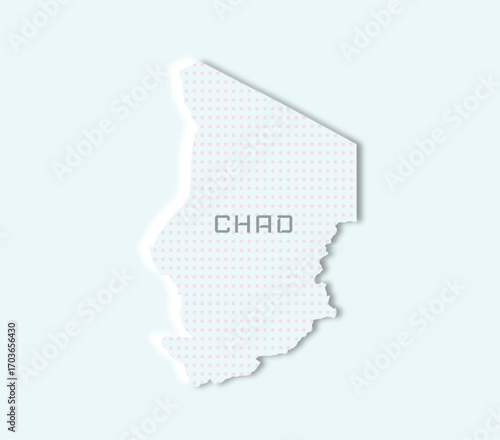 Clean Chad map — versatile for presentations, classrooms, and cultural projects.