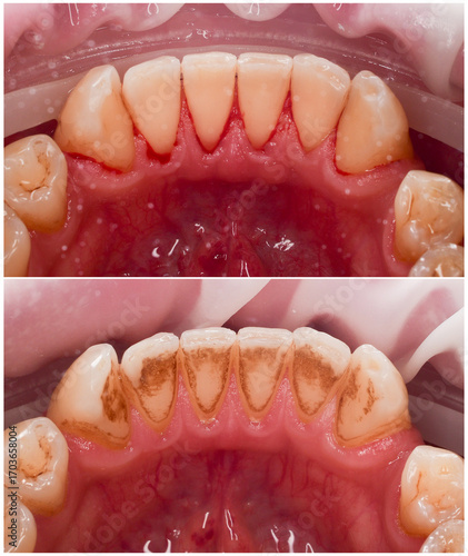 teeth tartar and calculus cleaning