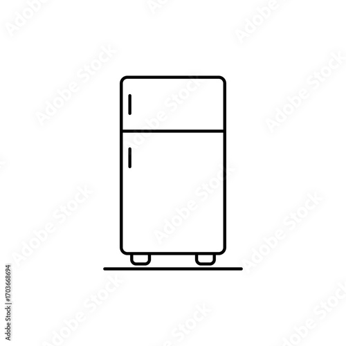 Icon a Refrigerator, isolated against a clean background.