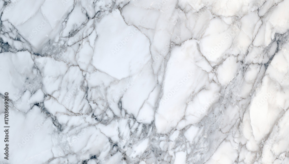 Fototapeta premium Close-up view of white marble