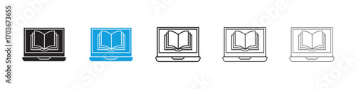 Ebook Icon collection for web design