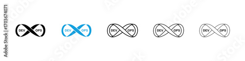 Dev Ops Icon collection for web design