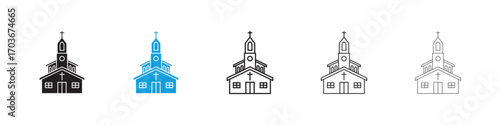 Church Icon collection for web design