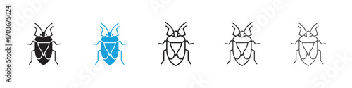 Bug Icon collection for web design