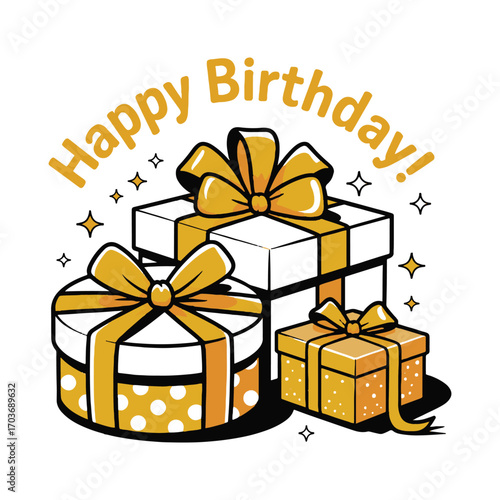 gift box vector illustration