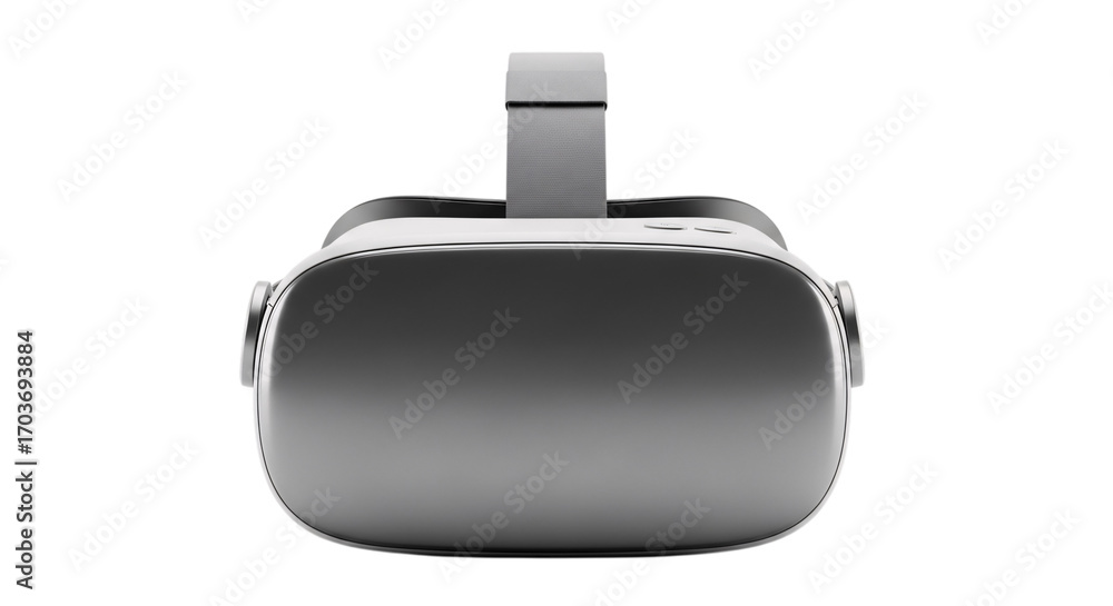 Obraz premium Virtual reality headset isolated on transparent background