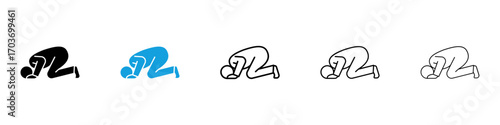 Sujud icons vector illustration for ui