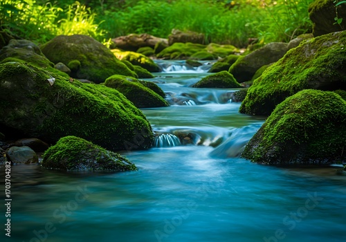 Emerald Stream's Silent Flow