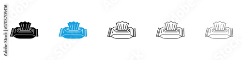 Wipes pack icons vector illustration for ui