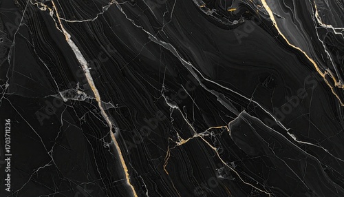 Abstract Black Galaxy Background with Gold and White Streaks Space Astronomy Cosmos Concept Wallpaper with Deep Night Hues and Glittering Stellar Highlights