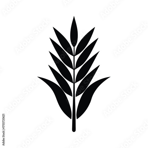 Rice Plant Icon