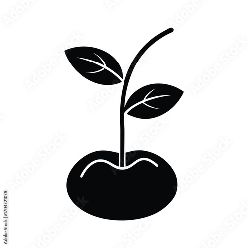 Seed Sprouting Icon