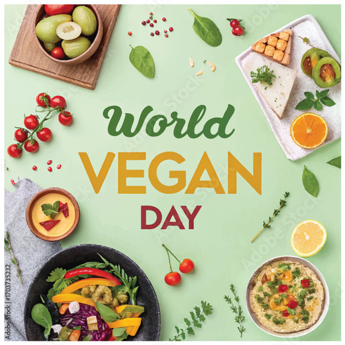 World Vegan Day promotes compassionate lifestyle choices encouraging sustainability health and animal welfare
