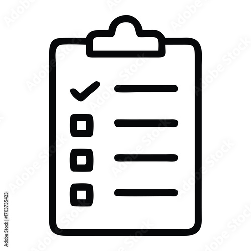 A checklist on a clipboard icon with a check mark symbolizes a completed task or document

Would you like me to generate a different description, or is this what you were looking for?