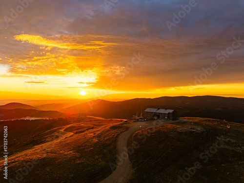 Stuhleck Sonnenaufgang - Alois Günther Haus - Region Joglland-Waldheimat - Oststeiermark