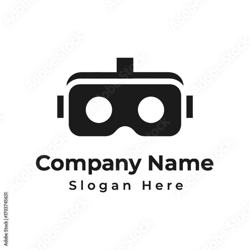Cutting-edge Virtual Reality (VR) Headset Icon for Immersive Digital Experiences: Exploring the Metaverse, Augmented Reality (AR), & Mixed Reality (MR) Technologies in Gaming, Education, & Business So