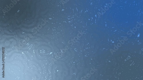 Blue abstract background with water distortion animations and light specks. Suitable for web design, presentations, digital art, and backgrounds. Great for artistic projects.