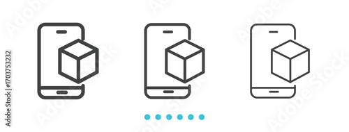 checkout icon. Thin line icon vector
