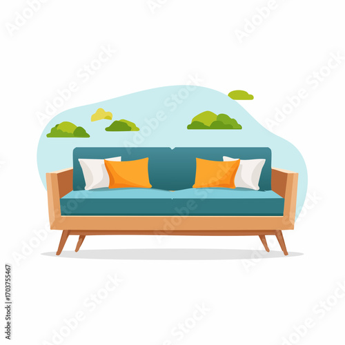 Hübsches Sofa