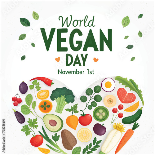 World Vegan Day promotes compassionate lifestyle choices encouraging sustainability health and animal welfare
