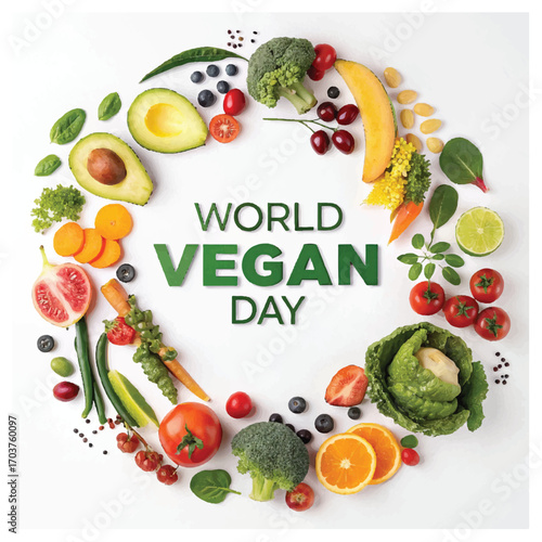 World Vegan Day promotes compassionate lifestyle choices encouraging sustainability health and animal welfare

