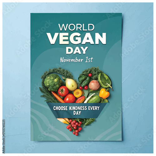 World Vegan Day promotes compassionate lifestyle choices encouraging sustainability health and animal welfare
