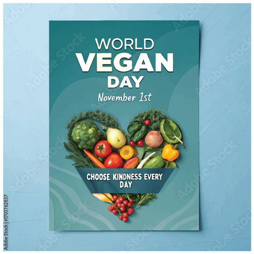 World Vegan Day promotes compassionate lifestyle choices encouraging sustainability health and animal welfare
