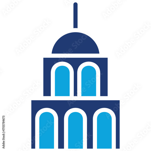 Historic & Heritage Properties  Mixed color icon