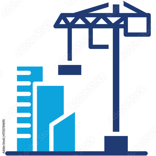 Property Development  Mixed color icon