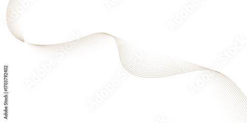 Premium abstract background design with wave line pattern texture in luxury pastel color