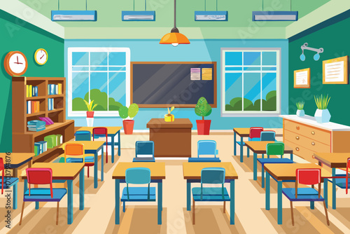 school classroom 