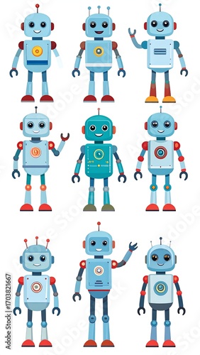 Cute robot collection