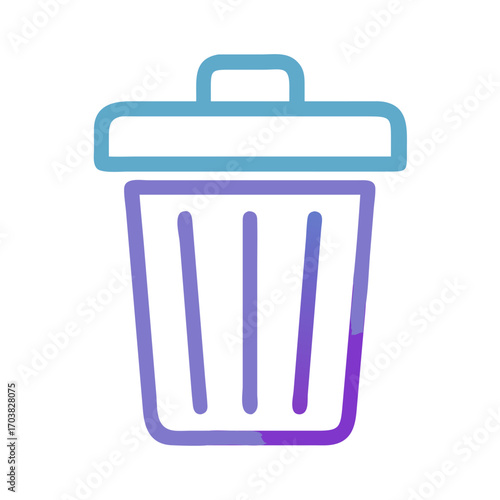 Trash Can Delete Icon