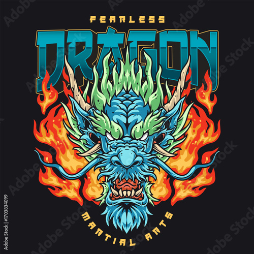 Dragon art for martial arts