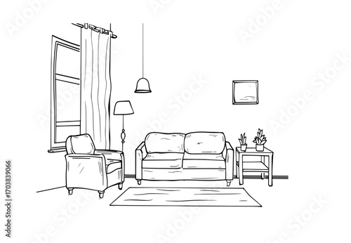  interior of a living room