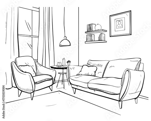  interior of a living room