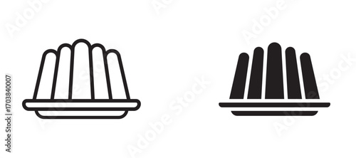 Jelly Icons in solid and liner versions.