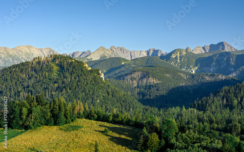 Góry Tatry latem - Polska