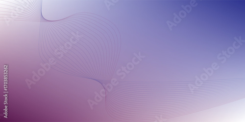 Wavy pink blue blended lines with blue and purple gradient mesh abstract background nice for wallpaper ,banner or card