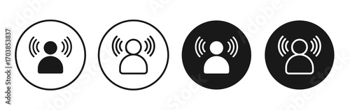 Brand awareness icon vector illustrations set for app and web