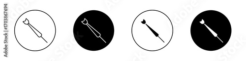 Dart icons vectors for web designs.